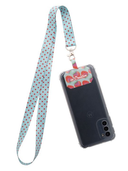 CORDINO PORTA BADGE - LANYARD PORTACELLULARE SUPER